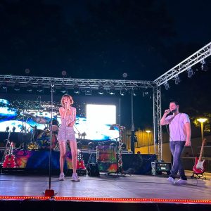 Duo concert nocturne été Ardèche